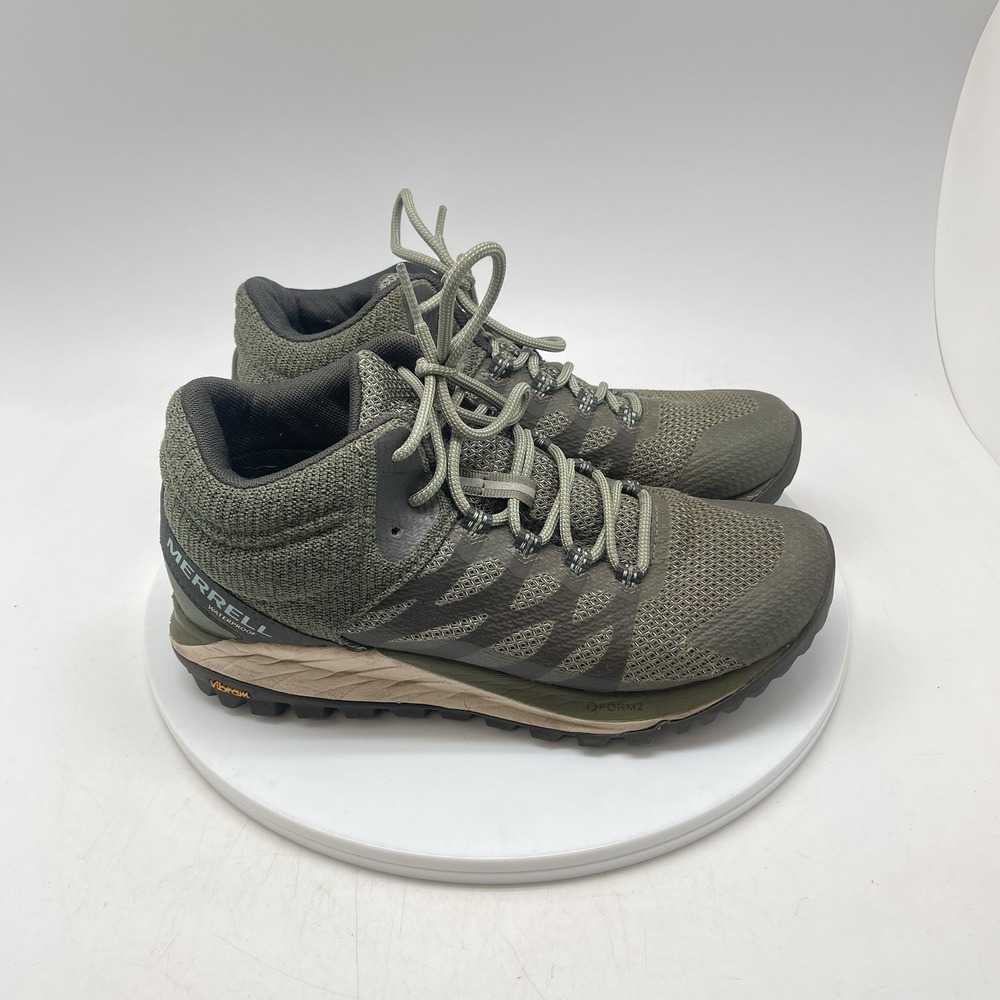 Merrell Sneakers Womens 7 Antora 2 J035646 Green Trail Hiking Athletic Shoes